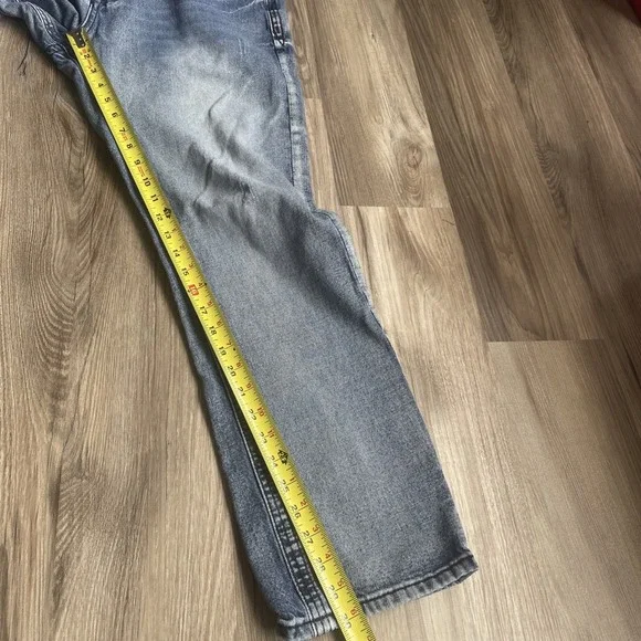 Nation Of Saints Men's Blue Jeans Original Straight Cotton Size 34 x 30 Grunge - Picture 9 of 9